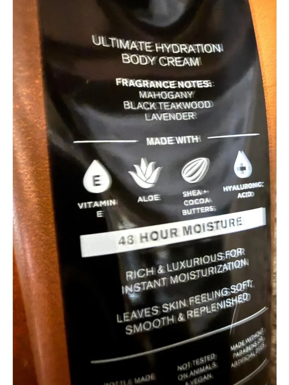 Mahogany Teakwood‎ Bath & Body Works Mens 3-Piece Set: Body Cream Spray & 3-In-1